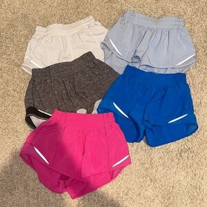 Lululemon Hotty Hot Shorts Bundle
